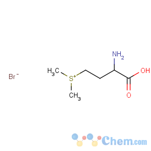 CAS No:2766-51-0 Sulfonium,(3-amino-3-carboxypropyl)dimethyl-, bromide (1:1)