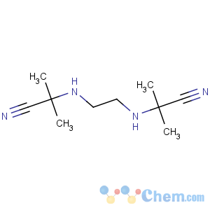 CAS No:27676-74-0 Propanenitrile,2,2'-(1,2-ethanediyldiimino)bis[2-methyl- (9CI)