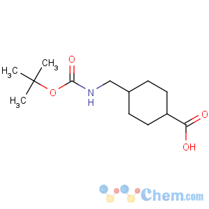 CAS No:27687-14-5 4-[[(2-methylpropan-2-yl)oxycarbonylamino]methyl]cyclohexane-1-<br />carboxylic acid