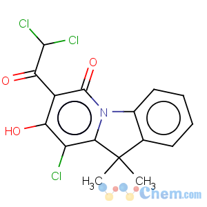 CAS No:277326-12-2 9-chloro-7-(2,2-dichloroacetyl)-8-hydroxy-10,10-dimethyl-6,10-dihydropyrido[1,2-a]indol-6-one