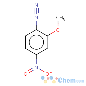 CAS No:27761-26-8 Benzenediazonium,2-methoxy-4-nitro-