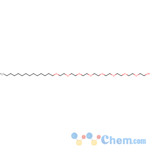 CAS No:27847-86-5 2-[2-[2-[2-[2-[2-[2-(2-tetradecoxyethoxy)ethoxy]ethoxy]ethoxy]ethoxy]<br />ethoxy]ethoxy]ethanol