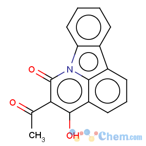 CAS No:278805-96-2 5-Acetyl-4-hydroxy-pyrido[3,2,1-jk]carbazol-6-one