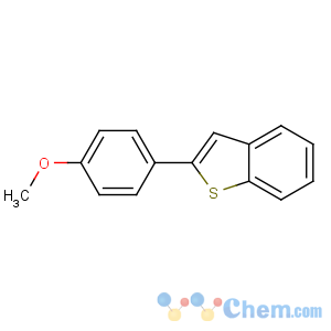 CAS No:27884-09-9 2-(4-methoxyphenyl)-1-benzothiophene