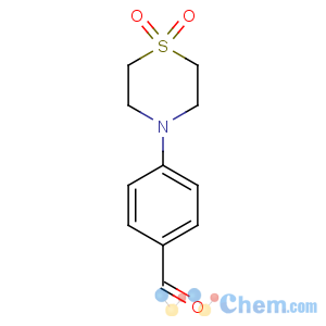 CAS No:27913-96-8 4-(1,1-dioxo-1,4-thiazinan-4-yl)benzaldehyde