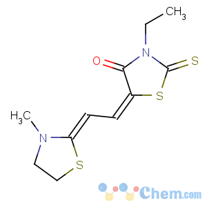 CAS No:27930-87-6 3-Ethyl-5-((3-methylthiazolidin-2-ylidene)ethylidene)rhodanine