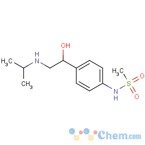 CAS No:27948-47-6 N-[4-[1-hydroxy-2-(propan-2-ylamino)ethyl]phenyl]methanesulfonamide