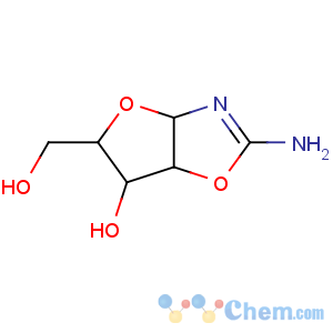 CAS No:27963-97-9 Furo[2,3-d]oxazole-5-methanol,2-amino-3a,5,6,6a-tetrahydro-6-hydroxy-, (3aS,5R,6R,6aR)-