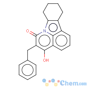 CAS No:279691-70-2 5-Benzyl-4-hydroxy-8,9,10,11-tetrahydro-pyrido[3,2,1-jk]carbazol-6-one