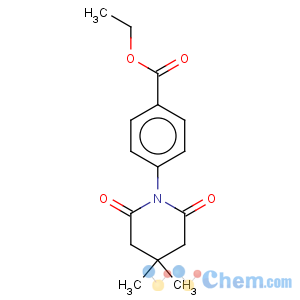 CAS No:279692-23-8 Benzoicacid, 4-(4,4-dimethyl-2,6-dioxo-1-piperidinyl)-, ethyl ester