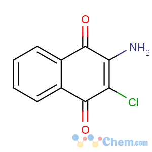 CAS No:2797-51-5 2-amino-3-chloronaphthalene-1,4-dione