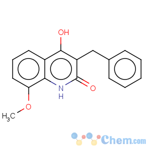 CAS No:27972-54-9 3-Benzyl-4-hydroxy-8-methoxy-1H-quinolin-2-one