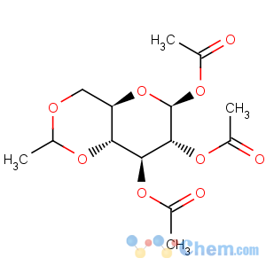 CAS No:27994-30-5 b-D-Glucopyranose,4,6-O-ethylidene-, triacetate (9CI)
