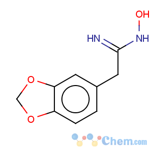 CAS No:280110-82-9 1,3-Benzodioxole-5-ethanimidamide,N-hydroxy-