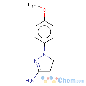 CAS No:28020-48-6 1H-Pyrazol-3-amine,4,5-dihydro-1-(4-methoxyphenyl)-