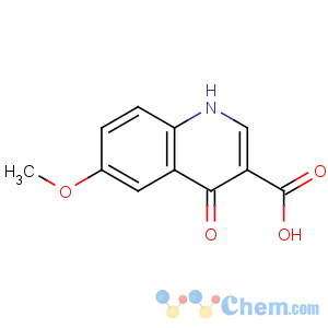 CAS No:28027-16-9 6-methoxy-4-oxo-1H-quinoline-3-carboxylic acid