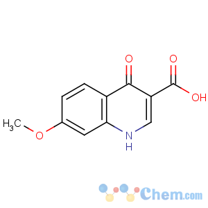 CAS No:28027-17-0 7-methoxy-4-oxo-1H-quinoline-3-carboxylic acid