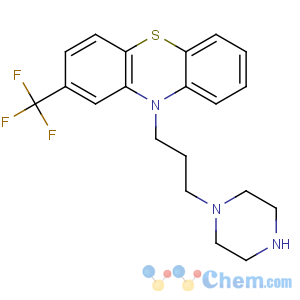 CAS No:2804-16-2 10-(3-piperazin-1-ylpropyl)-2-(trifluoromethyl)phenothiazine