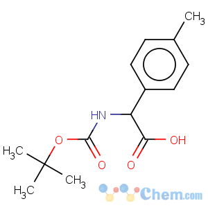 CAS No:28044-77-1 Benzeneacetic acid, a-[[(1,1-dimethylethoxy)carbonyl]amino]-4-methyl-