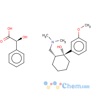 CAS No:280565-80-2 (+)-cis-tramadol (s)-(+)-mandelate