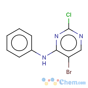 CAS No:280581-50-2 4-Pyrimidinamine,5-bromo-2-chloro-N-phenyl-
