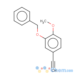 CAS No:281191-53-5 Benzene,4-ethynyl-1-methoxy-2-(phenylmethoxy)-