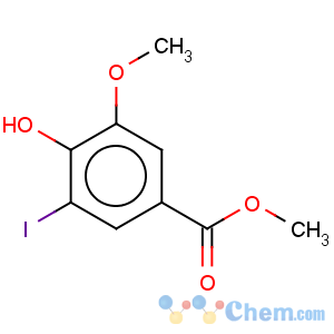 CAS No:281191-65-9 Benzoic acid,4-hydroxy-3-iodo-5-methoxy-, methyl ester