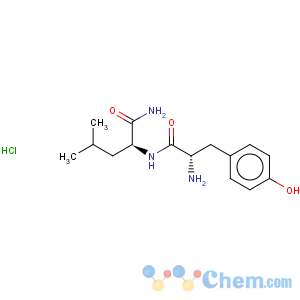 CAS No:281213-44-3 L-Leucinamide,L-tyrosyl-, monohydrochloride (9CI)