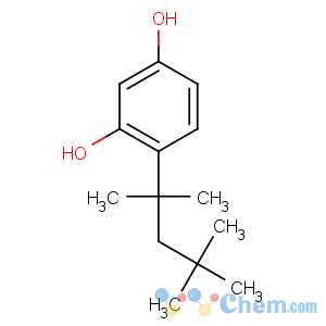 CAS No:28122-52-3 4-(2,4,4-trimethylpentan-2-yl)benzene-1,3-diol