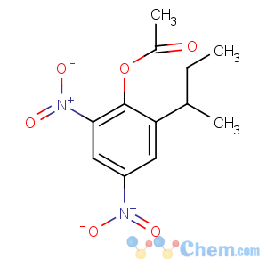 CAS No:2813-95-8 (2-butan-2-yl-4,6-dinitrophenyl) acetate