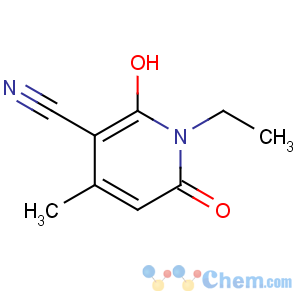 CAS No:28141-13-1 1-ethyl-2-hydroxy-4-methyl-6-oxopyridine-3-carbonitrile