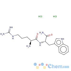 CAS No:281659-95-8 L-Tryptophanamide,L-arginyl-, dihydrochloride (9CI)