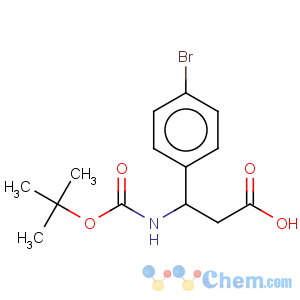 CAS No:282524-86-1 Benzenepropanoic acid,4-bromo-b-[[(1,1-dimethylethoxy)carbonyl]amino]-