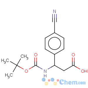 CAS No:282524-88-3 Benzenepropanoic acid,4-cyano-b-[[(1,1-dimethylethoxy)carbonyl]amino]-