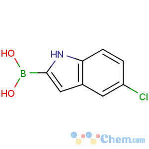 CAS No:282528-62-5 (5-chloro-1H-indol-2-yl)boronic acid