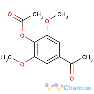CAS No:28294-47-5 Ethanone,1-[4-(acetyloxy)-3,5-dimethoxyphenyl]-