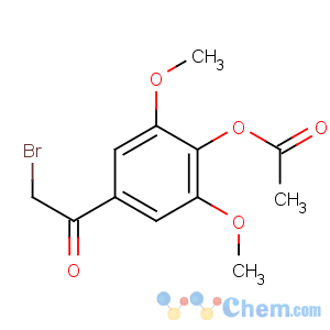 CAS No:28294-48-6 [4-(2-bromoacetyl)-2,6-dimethoxyphenyl] acetate