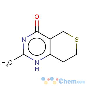 CAS No:284028-90-6 4H-Thiopyrano[4,3-d]pyrimidin-4-one,3,5,7,8-tetrahydro-2-methyl-