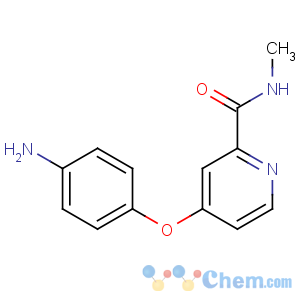 CAS No:284462-37-9 4-(4-aminophenoxy)-N-methylpyridine-2-carboxamide