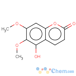 CAS No:28449-62-9 2H-1-Benzopyran-2-one,5-hydroxy-6,7-dimethoxy-