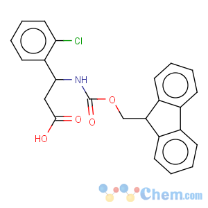 CAS No:284492-14-4 Benzenepropanoic acid,2-chloro-b-[[(9H-fluoren-9-ylmethoxy)carbonyl]amino]-
