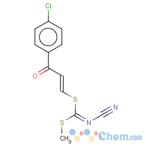 CAS No:284496-06-6 [3-(4-Chlorophenyl)-3-oxoprop-1-enyl] methylcyanocarbonimidodithioate