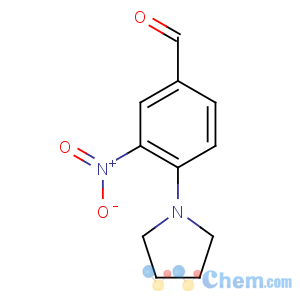 CAS No:284679-97-6 3-nitro-4-pyrrolidin-1-ylbenzaldehyde