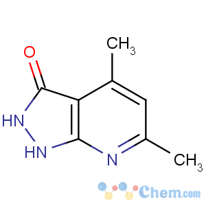 CAS No:28491-67-0 3H-Pyrazolo[3,4-b]pyridin-3-one,1,2-dihydro-4,6-dimethyl-