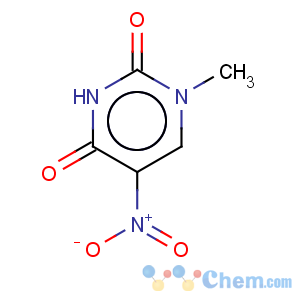 CAS No:28495-88-7 2,4(1H,3H)-Pyrimidinedione,1-methyl-5-nitro-