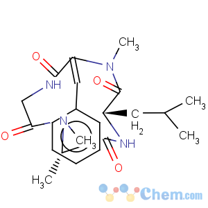 CAS No:28540-82-1 Cyclo[N-methyl-L-alanyl-L-leucyl-(aZ)-a,b-didehydro-N-methylphenylalanylglycyl]