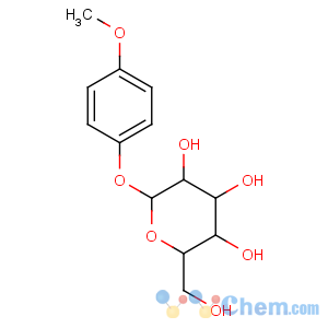CAS No:28541-75-5 (2R,3S,4S,5S,6R)-2-(hydroxymethyl)-6-(4-methoxyphenoxy)oxane-3,4,5-triol