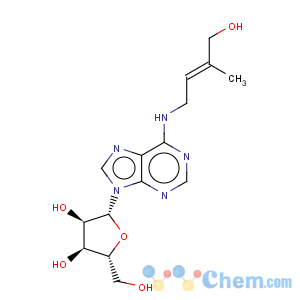 CAS No:28542-78-1 Adenosine,N-(4-hydroxy-3-methyl-2-butenyl)- (7CI,8CI,9CI)