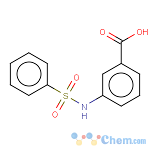CAS No:28547-15-1 Benzoic acid,3-[(phenylsulfonyl)amino]-