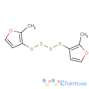 CAS No:28588-76-3 2-methyl-3-[(2-methylfuran-3-yl)tetrasulfanyl]furan